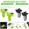 KEDSUM Portable Camp Shower, Camping Shower Pump with 2 Rechargeable Batteries, Portable Outdoor Shower Head for Camping, Hiking, Traveling and Emergency Shower view 2