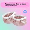 Drink Covers, Reusable Drink Cover, Cup Cover with Straw Hole(Pink) view 4