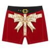 LiiYii Men's Santa Claus Boxers Sexy Christmas Outfits Velvet Boxer Briefs Holiday Lingerie Underwear Red X-Large view 1