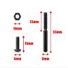 ANUTE 5/10pcs Locking Screw Kit Fit for Segway Ninebot Max G30/G30D Electric Scooter Shaft Locking Screw Scooter Replacement Parts (Color : 5pc) view 2