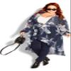 City Chic Women's Plus Size Jacket-Amelie, MESMERISING FL, 14 view 3