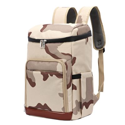 Insulated Cooler Backpack, Lightweight Cooler Bag with Bottle Opener,Waterproof Lunch Backpack for Picnic Fishing Hiking Beach Work Trip /1392 (Color : C, Size : 31 * 43cm)