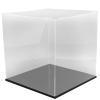 Beavorty Basketball Display Case Transparent Showcase for Collectibles Compact Multi-Purpose Storage Box for Basketball Tennis Softball and Easy to Clean view 1