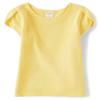 Gymboree,Girls,and Toddler Short Sleeve Basic Layering Shirt,12-18,Sunshine view 1