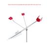 CUREOL Stainless Steel 304 Wind Direction Indicator Wind Suspension Bearing with Sensitive Ball Bearing Marine Yacht Boat Sailing view 3