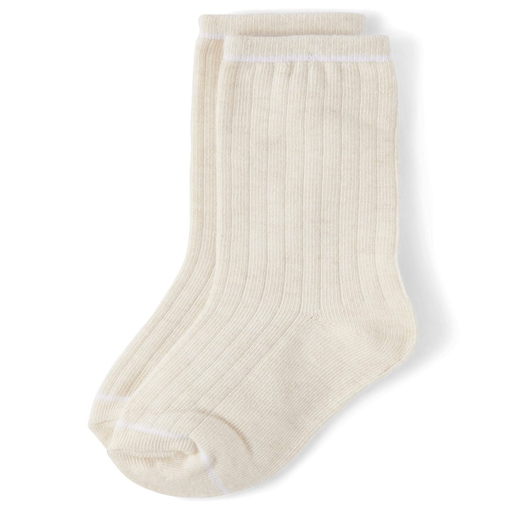 Gymboree,Boys,And Toddler Crew Socks,Oatmeal,10-12