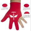 ANIMSWORD 2 Piece/Set Breathable and Comfortable Billiard Pool Gloves Fits on Left Hand for Snooker Cue Sport Glove. view 2