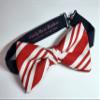 EmilyRose Couture Christmas Bowties-newborn to Adults (Peppermint, Large-12 Year Olds or Older) view 2