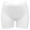 Hularka Women's See Through Underwear Boy Shorts Panties Stretch Low Rise Boxer Briefs Breathable Underpants White One Size view 3