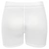 Hularka Women's See Through Underwear Boy Shorts Panties Stretch Low Rise Boxer Briefs Breathable Underpants White One Size view 4
