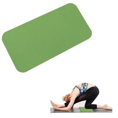 2 Yoga Knee Cushion,Anti-slip TPE Foam Yoga Mat for Women | 1Piece Monochrome Workout Knee Pads, Ideal Exercise Accessories for Yoga, Pilates,