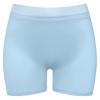 Hularka Women's See Through Underwear Boy Shorts Panties Stretch Low Rise Boxer Briefs Breathable Underpants Light Blue One Size view 4