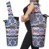 Boho Yoga Mat Bag with Large Size Pocket and Zipper Pocket Tribal Tote Sling Carrier Yoga Bag Fit Most Size Mats - Holds More Yoga Accessories view 1