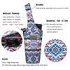 Boho Yoga Mat Bag with Large Size Pocket and Zipper Pocket Tribal Tote Sling Carrier Yoga Bag Fit Most Size Mats - Holds More Yoga Accessories view 2