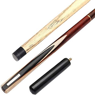 TESHY Pool Cue Sticks Adults 57in Ash Wood Pool Cue with Extension Accessories | 3/4 Jointed 11MM Cue Tips Billiards Cue Stick Bar Or House Use (Color : Rod)