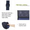 BeeGreen Mesh Drawstring Bag Swim Backpack for Beach Pool Sports Gym Draw String Cinch Bags for Swimming Soccer Basketball Gear Navy view 4