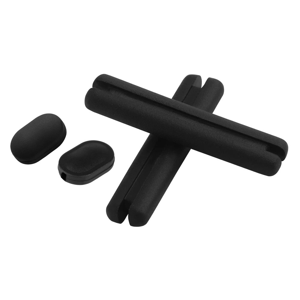 ToughAsNails Black Replacement Rubber Kits Ear Socks and Nose Pads for Maui Jim Breakwall MJ422 63mm Sunglasses