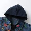 Baby Jean Jacket Infant Newborn Denim Jackets Coat Cowboy Outwear Toddler 1st Christmas Outfit Photoshoot Kids Girls Boys Fall Outfits Winter Hoodie Infant Coats Clothes Black Dinosaur 18-24 Months view 4