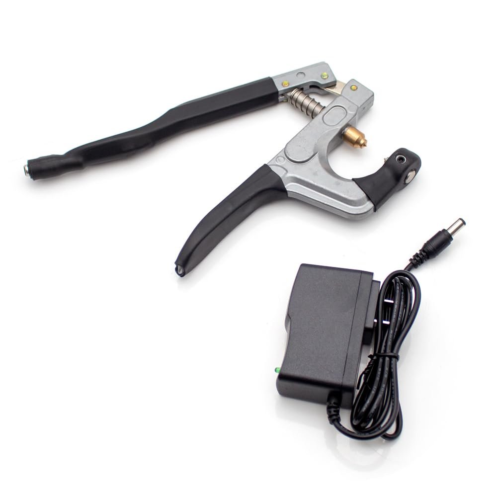 Jieotwice Badminton Racket Grommet Tools Heat Press Pliers Awl Tools Tennis Racket Stringing Machine Conduit Press Flared Tool AC 100-240V