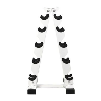 BELUND 5Tier Dumbbell Rack Stand, Hand Weights Plates Kettlebells Weight Sets Stand, Dumbbell Holder Storage for Home Gym