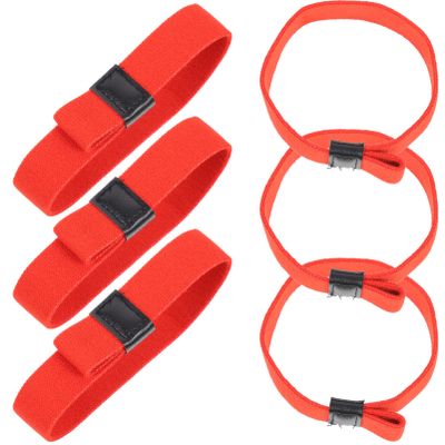 Hemoton 6pcs Elastic Straps Stretchy Lunch Case Bands for School Lunches and Travel Lightweight and Portable Food Container Securing