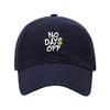 Baseball Cap Men No Days Off Embroidered Washed Cotton Dog Hat Baseball Caps (Navy,7 5/8) view 1