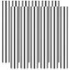Hanaive 12 Pieces Relay Baton Sports Aluminum Track Baton Field Race Equipments for Running Race Team Corrosion Resistant for Students Office Clark Running Outdoor Field Races Tools(Silver) view 1