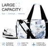 Akilex Unisex Adult Colorful Handbag, White, 19.2910'', 0.6kg view 2