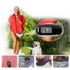 ThreeH 3D Pedometer with Clip and Lanyard Backlight Digital Walking Counter Daily Exercise Monitor Track Steps Miles Calories Rechargeable Accurate Step Counter Black view 2