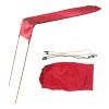 Tefola Kayak Sunshade Awning, Kayak Shade Canopy Portable Foldable Boat Awning Set Kayak Canoe Sunshade Accessories(Red) view 1