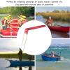 Tefola Kayak Sunshade Awning, Kayak Shade Canopy Portable Foldable Boat Awning Set Kayak Canoe Sunshade Accessories(Red) view 2