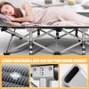 DoCred Folding Camping Cot with Mattress, 2 Pack Heavy Duty Folding Cot for Adults, Portable Sleeping Cot Bed Adults Outdoor Bed with Carry Bag, Travel Camp Cots view 2