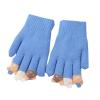 Children Gloves Winter Five Finger Boys Wool Thickened Primary And Secondary School Girls Boys Boys (Blue, One Size) view 1