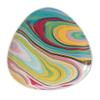 Enesco Izzy and Oliver EttaVee in The Groove Marbled Jewelry Holder Trinket Tray, 0.75 Inches, Colorful Swirl view 1