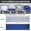 Sportneer Cots for Sleeping, Camping Cots for Adults with Mattress Max Load 450 LBS Heavy Duty Folding Portable Bed with Padded for Camping Tent Office Outdoor Travel Sleep Over view 2