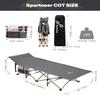 Sportneer Cots for Sleeping, Camping Cots for Adults with Mattress Max Load 450 LBS Heavy Duty Folding Portable Bed with Padded for Camping Tent Office Outdoor Travel Sleep Over view 3