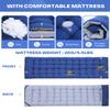 Sportneer Camping Cot: 1200D Double Layer Oxford Camping Cots for Adults - Heavy-Duty Foldable Cots for Camping Travel Tent Day Outdoor & Home Guest, Camping Cots with Mattress Carry Bag & 2 Pockets view 3