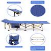 Sportneer Camping Cot: 1200D Double Layer Oxford Camping Cots for Adults - Heavy-Duty Foldable Cots for Camping Travel Tent Day Outdoor & Home Guest, Camping Cots with Mattress Carry Bag & 2 Pockets view 4