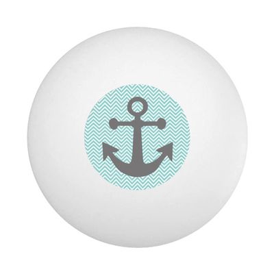 Uberpong Chevron Anchor Ping Pong Ball - Pack of 10