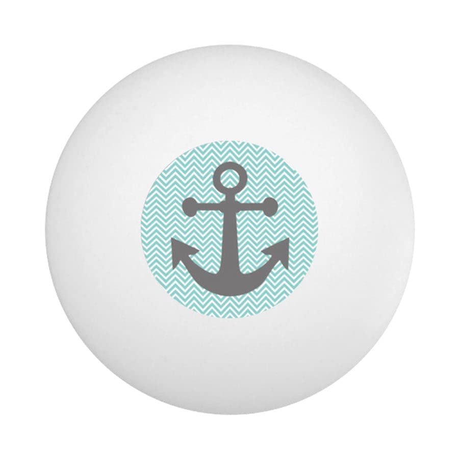 Uberpong Chevron Anchor Ping Pong Ball - Pack of 10