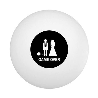 Game Over Ping Pong Ball - Pack of 10