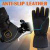 SVPRO Heated Gloves,Electric Heatable Gloves Waterproof Winter Hunting Gloves Heated Touchscreen Gloves for Men Women,Rechargeable Camping Hand Warmers Windproof Glove for Skiing Motorcycle (L) view 4
