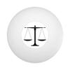 Uberpong Scale of Justice Ping Pong Ball - Pack of 10 view 1