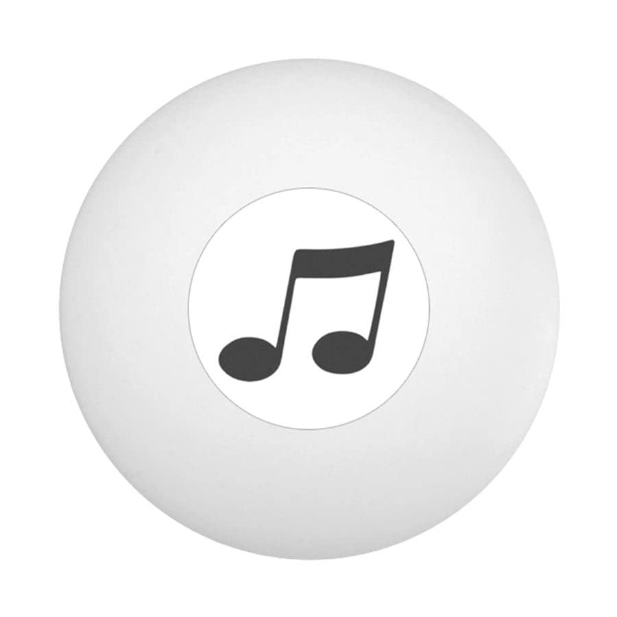 Music Note Ping Pong Ball - Pack of 10