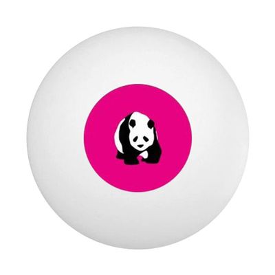 Pink Panda Ping Pong Ball - Pack of 10