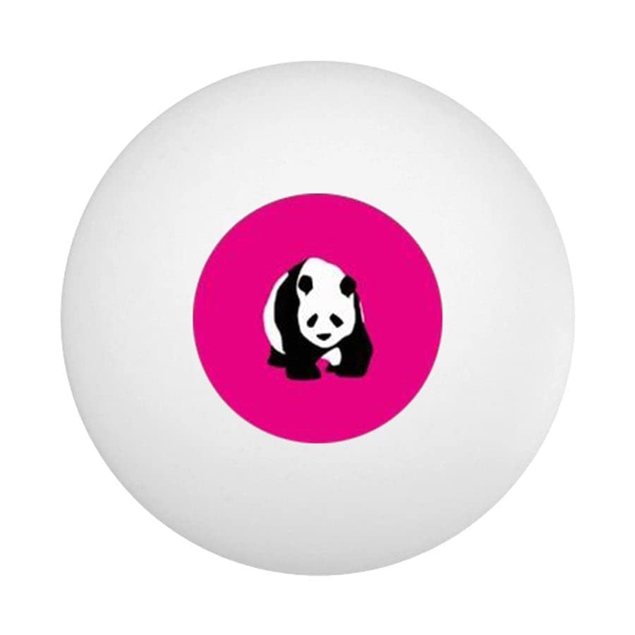 Pink Panda Ping Pong Ball - Pack of 10
