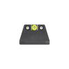 Night Fision Suppressor Height Tritium Night Sight Set for Sig P320/P365 - Yellow Front Ring, Black Rear Rings view 1