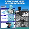 Riff Masks UPF Sun Protective Hood (Blue Camo, Medium) view 2
