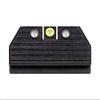 Night Fision Optics Ready Stealth .286-.355 Night Sight Set Compatible with CZ P-10 C/F/S - Yellow Front Ring, Black Rear Rings view 1