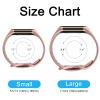 3 Pack Sport Bands Compatible with Fitbit Charge 5 Bands & Fitbit Charge 6 Bands, Classic Soft Wristbands for Fitbit Charge 5/6 Fitness Tracker (Small,Rose Gold/Champagne Gold/Wine Red) view 2